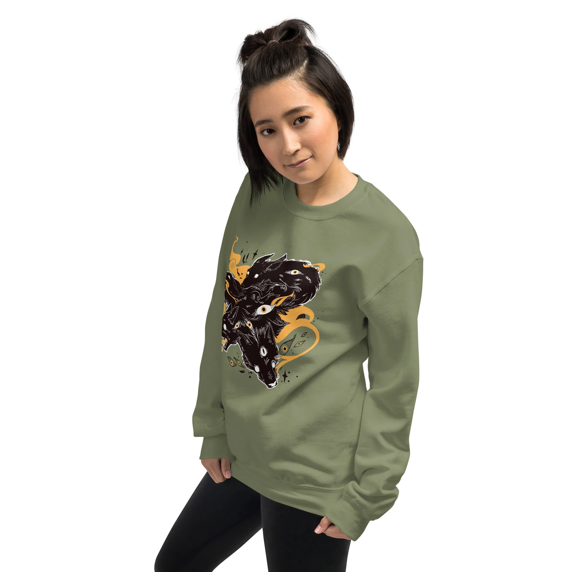 Wolves, Unisex Sweatshirt - Image 7